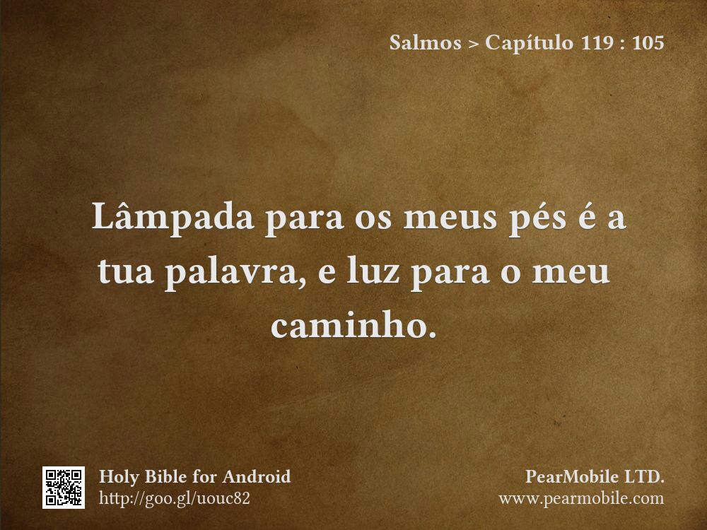 Salmos, Capítulo 119:105